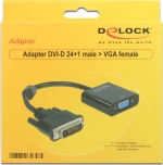DeLock DVI-D male - VGA female (65658)