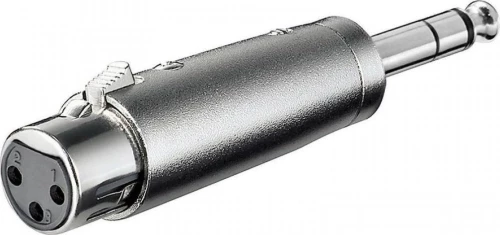 6.3mm male - XLR female
