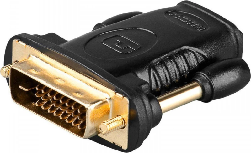 DVI-D male - HDMI female