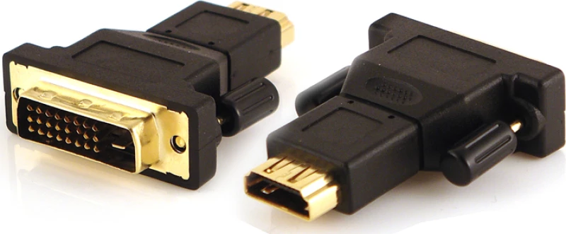 DVI-D male - HDMI female