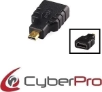 CyberPro micro HDMI male - HDMI female (CP-MCH10)