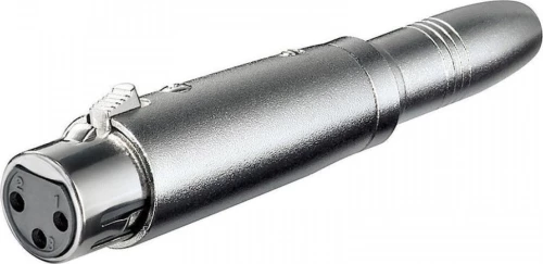 XLR female - 6.3mm female