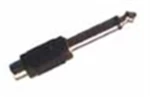 6.3mm male - RCA female