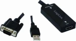 LogiLink VGA male & USB-A male - HDMI female (CV0060)