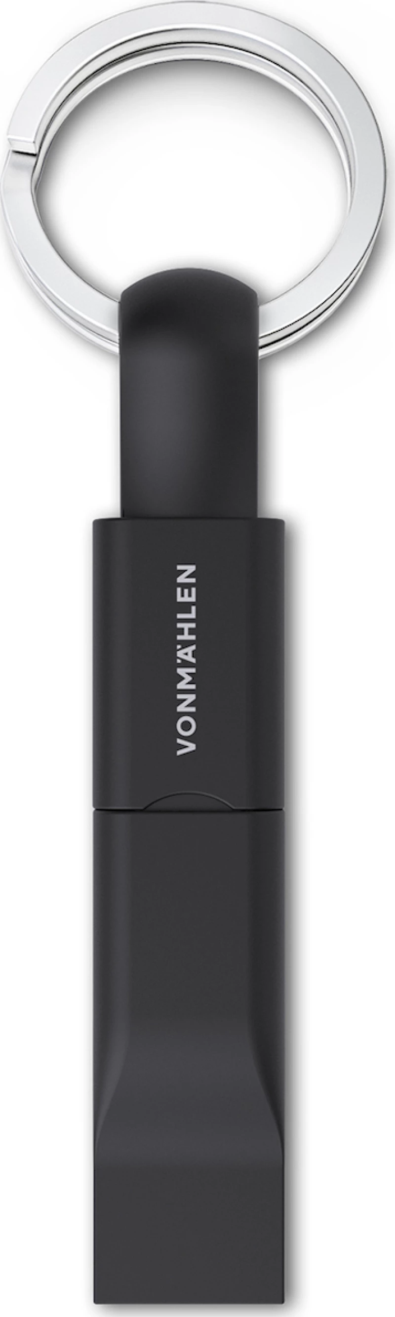 Vonmählen USB-C male - Lightning / USB-C / micro USB male Black