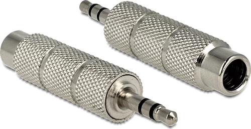 DeLock 3.5mm male - 6.3mm female (65548)