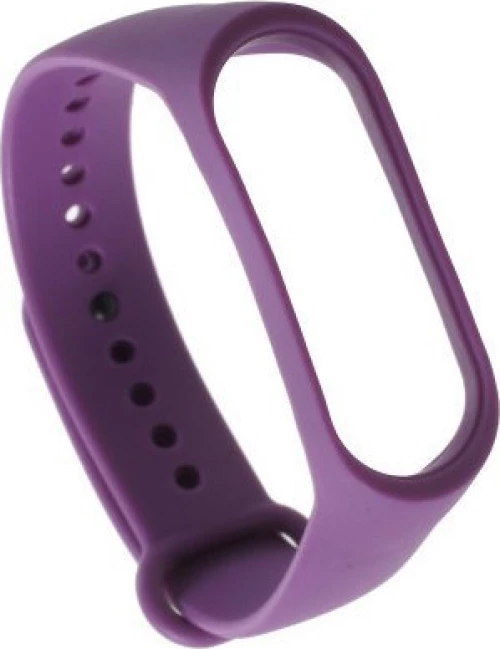 Λουράκι Σιλικόνης Μωβ (Mi Band 3/4)