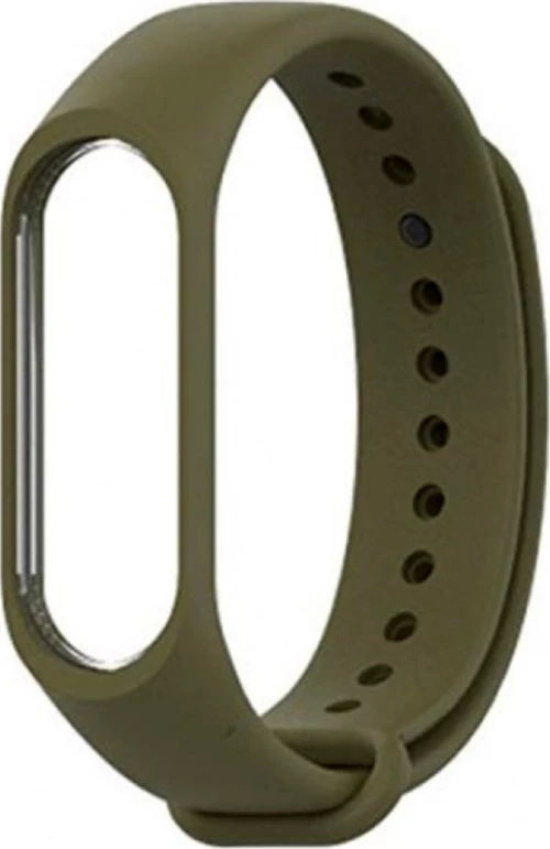 Λουράκι Σιλικόνης Χακί (Mi Band 3/4)
