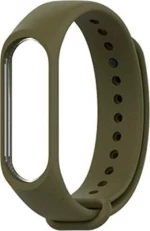 Λουράκι Σιλικόνης Χακί (Mi Band 3/4)