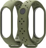 Λουράκι Σιλικόνης Χακί (Mi Band 3/4)