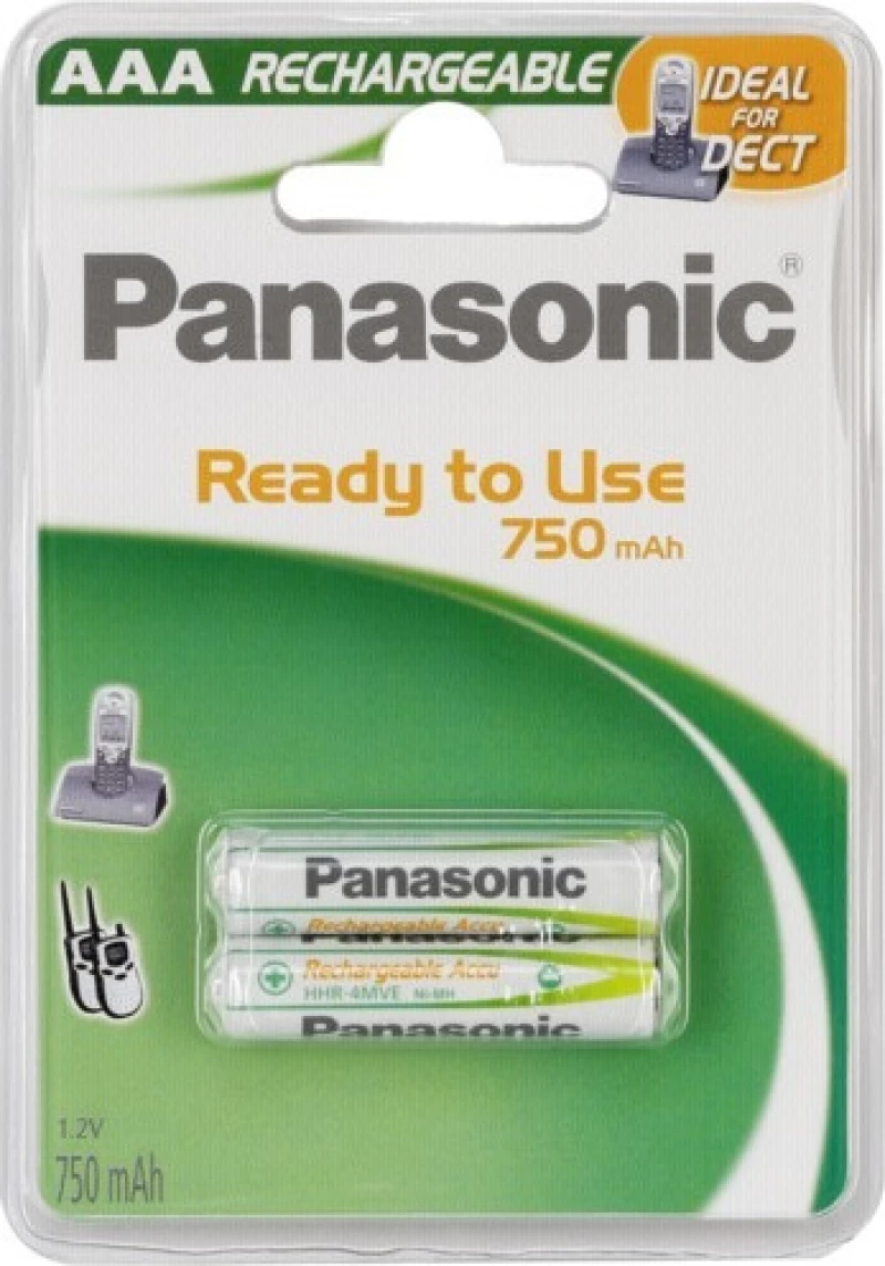 Panasonic AAA 750mAh (2τμχ)