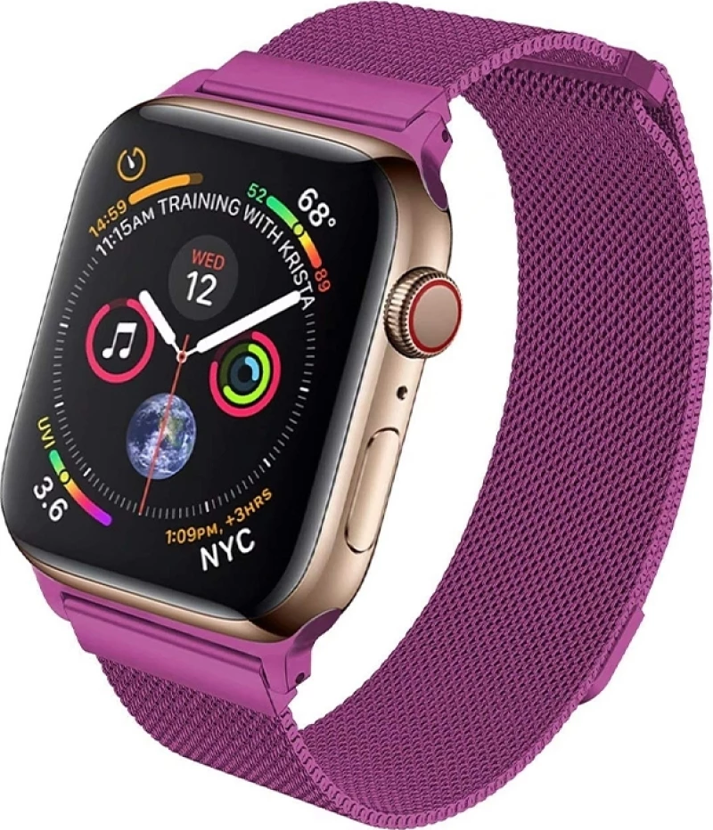 Milanese Loop Μωβ (Apple Watch 38/40mm)
