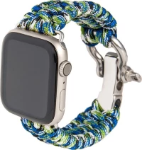 Survival Strap Υφασμάτινο Μπλε Camouflage (Apple Watch 42/44mm)