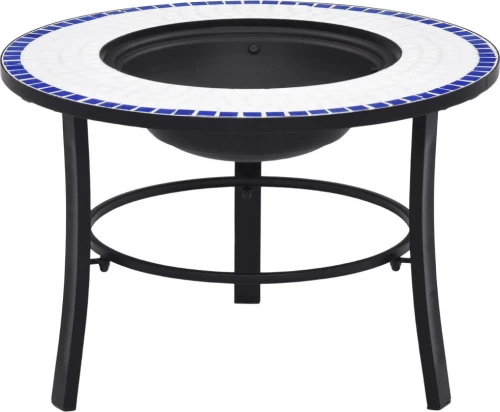 vidaXL 46720 68cm Mosaic Blue/White