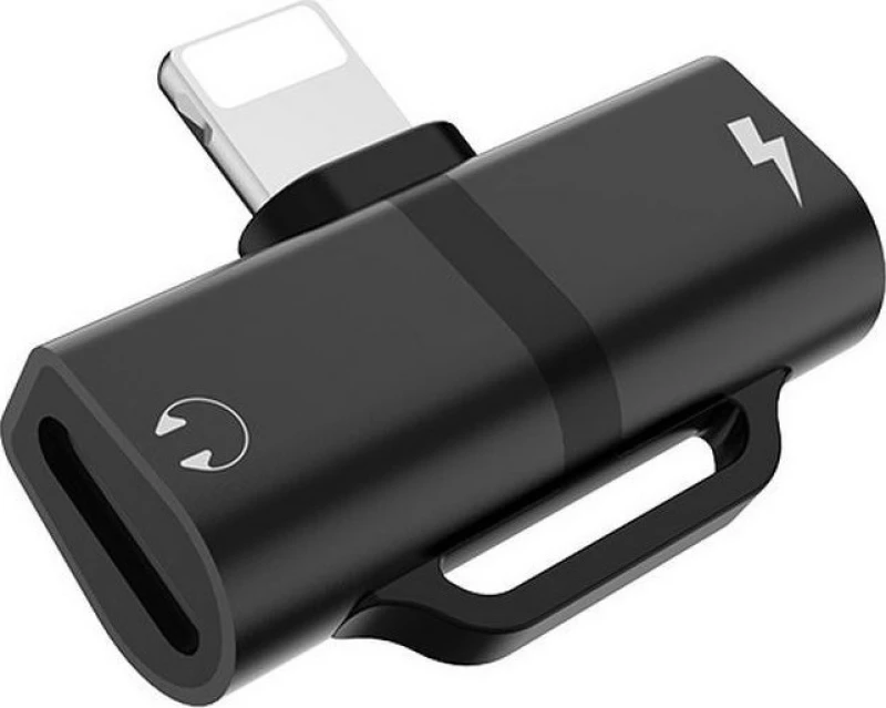 Hoco Lightning male - Lightning / USB-C female (LS20)