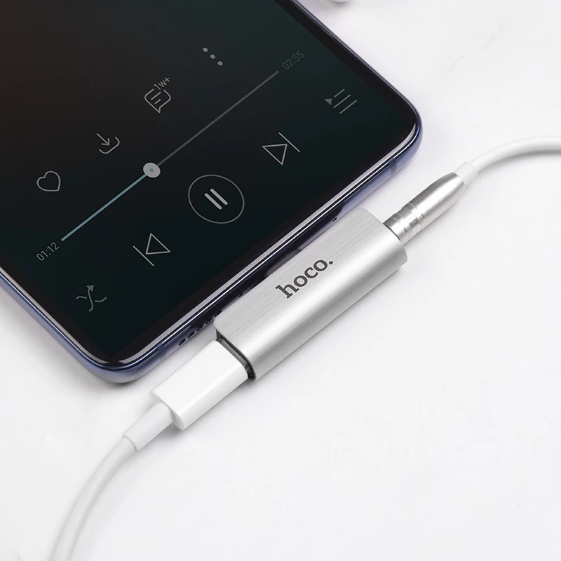 Hoco USB-C male - 3.5mm / USB-C female (LS26)