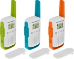 Motorola Talkabout T42 Triple Pack Ασύρματοι Πομποδέκτες PMR Blue,Green,Orange