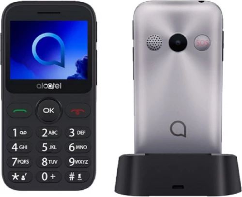 Alcatel 2019G (Αγγλικό Μενού) Metallic Silver