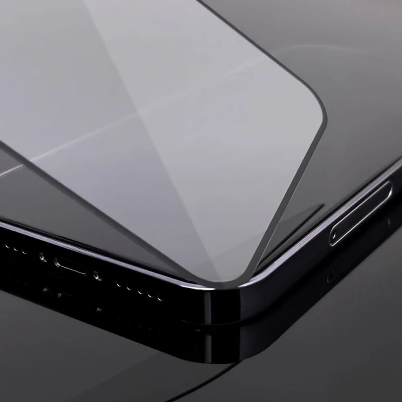 Wozinsky Full Cover Flexi Nano Glass Hybrid Screen Protector with frame for Samsung Galaxy M51 black