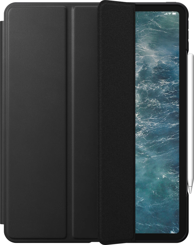 NOMAD θήκη δερμάτινη Folio για Apple iPad Pro 12.9 2018, 2020 - ΜΑΥΡΟ - NM-NM2IC10H00