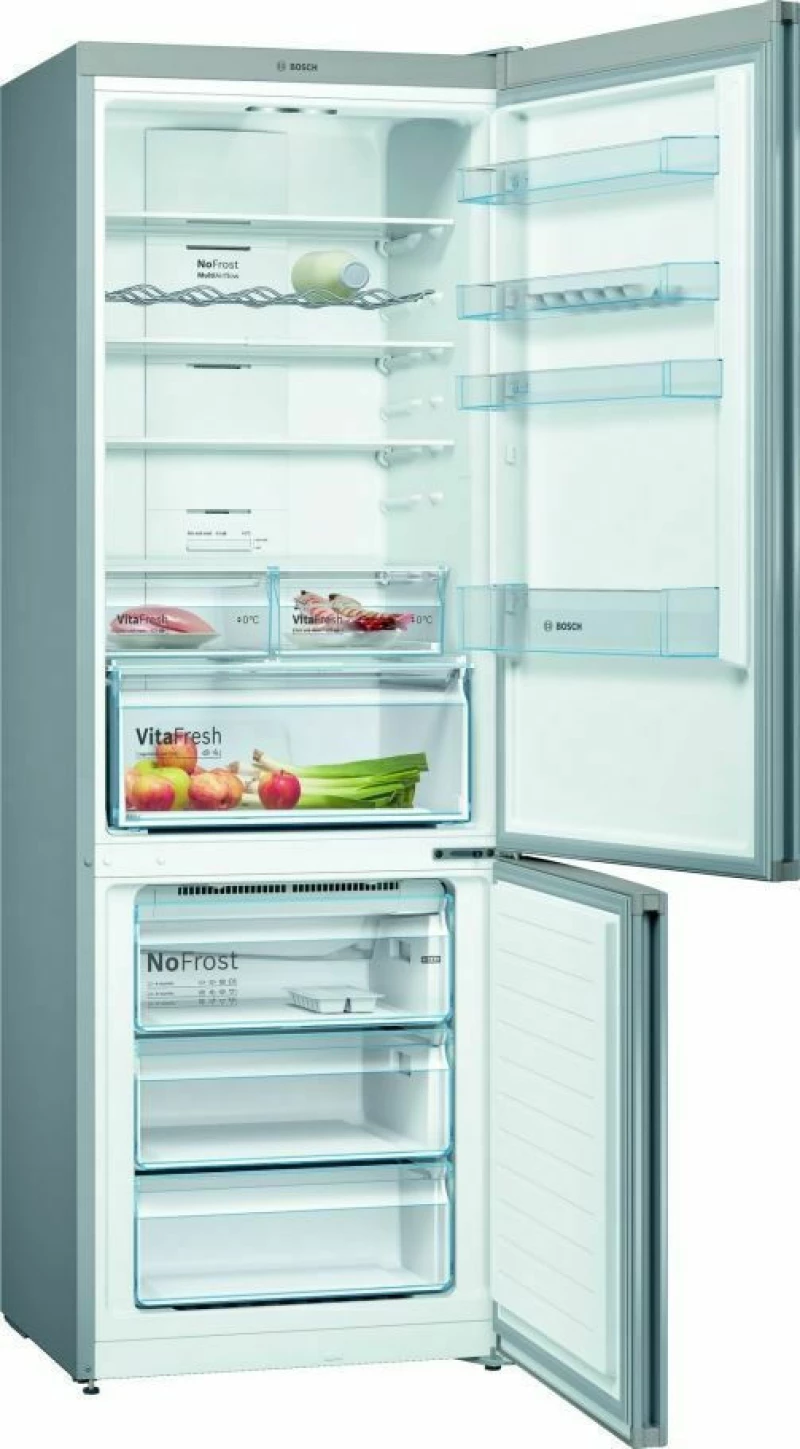 Bosch KGN49XIEA Ψυγειοκαταψύκτης NoFrost Inox