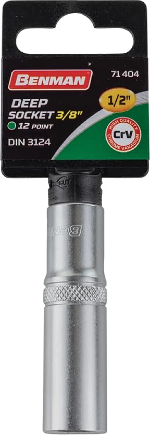 ΚΑΡΥΔΑΚΙ 3/8" ΜΑΚΡΥ ΠΟΛΥΓΩΝΟ DIN 3124 63mm 1/2"