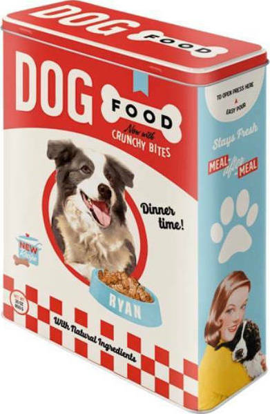 Nostalgic Μεταλλικό κουτί γίγας 3D Dog Food