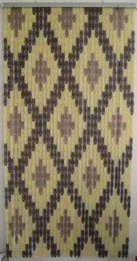 Κουρτίνα Πόρτας Πλαστική Décor Ρόμβος 100x220υψ Chios Hellas KO107