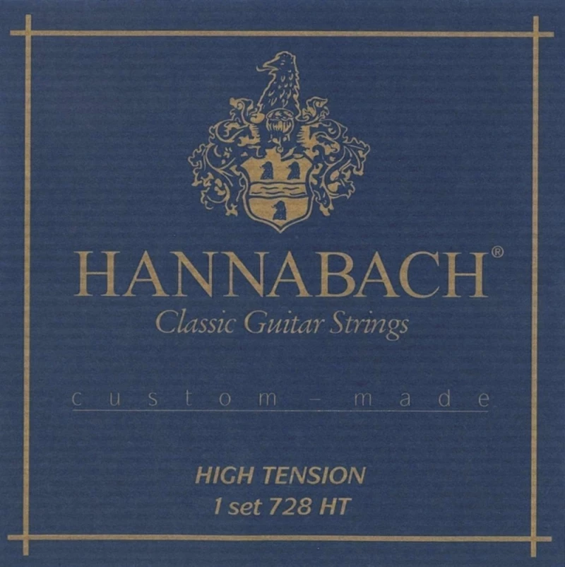 HANNABACH ΧΟΡΔΈΣ ΓΙΑ ΚΛΑΣΣΙΚΉ ΚΙΘΆΡΑ SERIES 728 HIGH TENSION CUSTOM MADE
