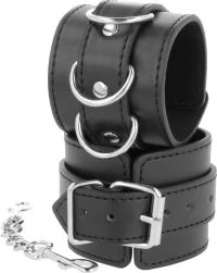 DARKNESS WRIST RESTRAINTS WITH BLACK