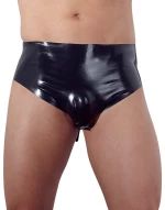 Men's Latex Briefs with Plug