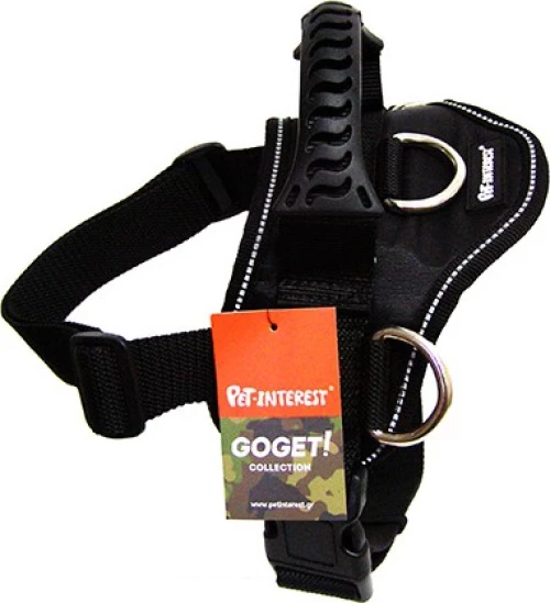ΣΑΜΑΡΑΚΙ GO GET SUPER HARNESS ΜΑΥΡΟ LARGE 80-110CM
