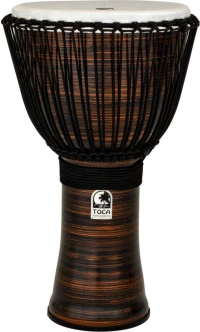 Toca Freestyle II Djembe, Rope-Tuned - Spun Copper, 14"
