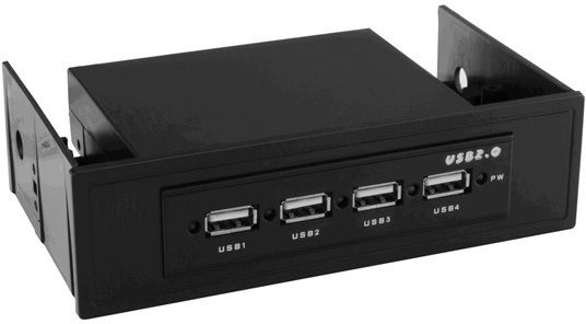 Roline Internal USB 2.0 Hub for Type 3.5/5.25" 4-Ports