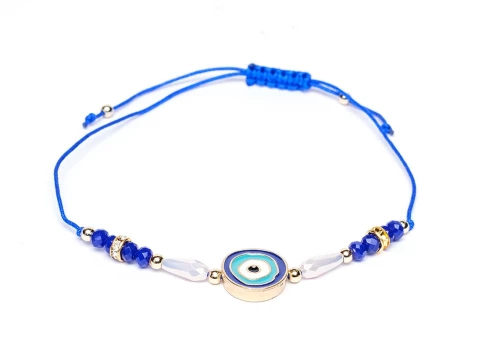 Βραχιόλι με Μάτι Μπλε αυξομειώμενο Τ 909