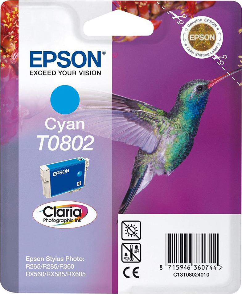 Epson T0802 Cyan (C13T080240)