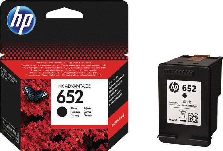HP 652 Black (F6V25AE)