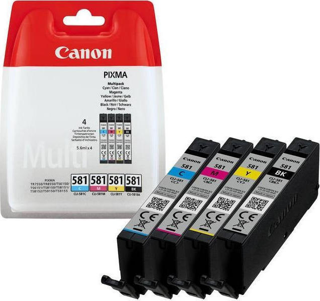 Canon CLI-581 BK/C/M/Y Multipack (2103C004)