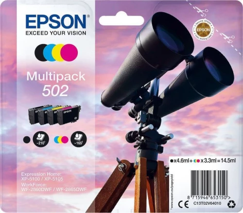 Epson 502 Multipack (C13T02V64010)