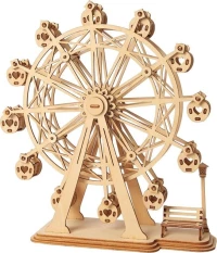 Robotime Modern 3D Wooden Puzzle Ferris Wheel