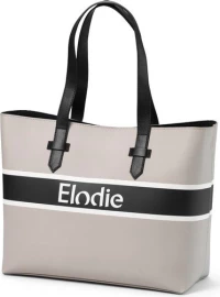 Elodie Details Saffiano Logo Tote Grey