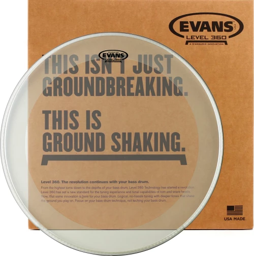 Evans EQ4 Clear Bass - 20"