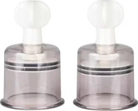 Easytoys Nipple & Clit Suckers Large 2τμχ