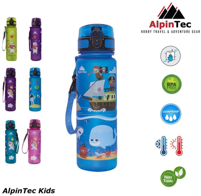 Alpintec Πλαστικό Παγούρι Πειρατές 500ml