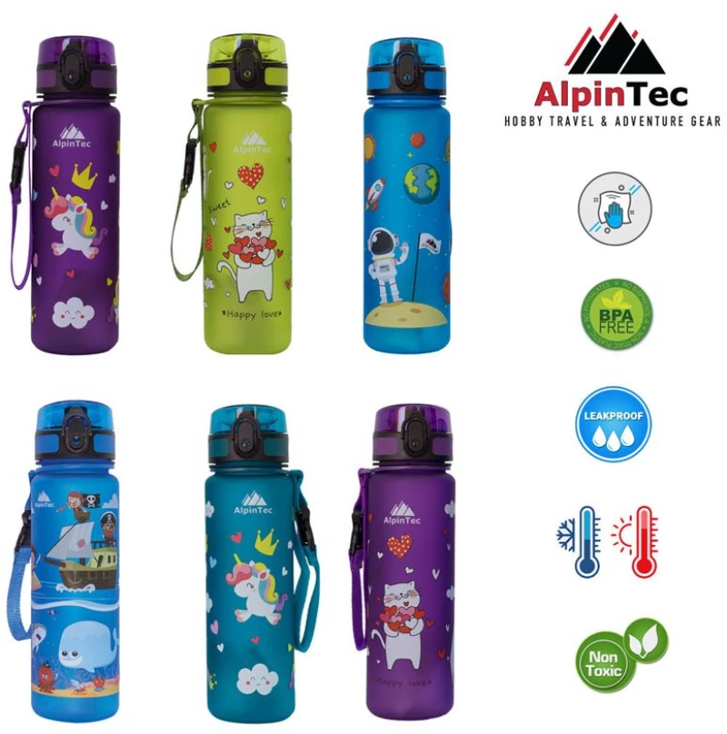 Alpintec Πλαστικό Παγούρι Πειρατές 500ml