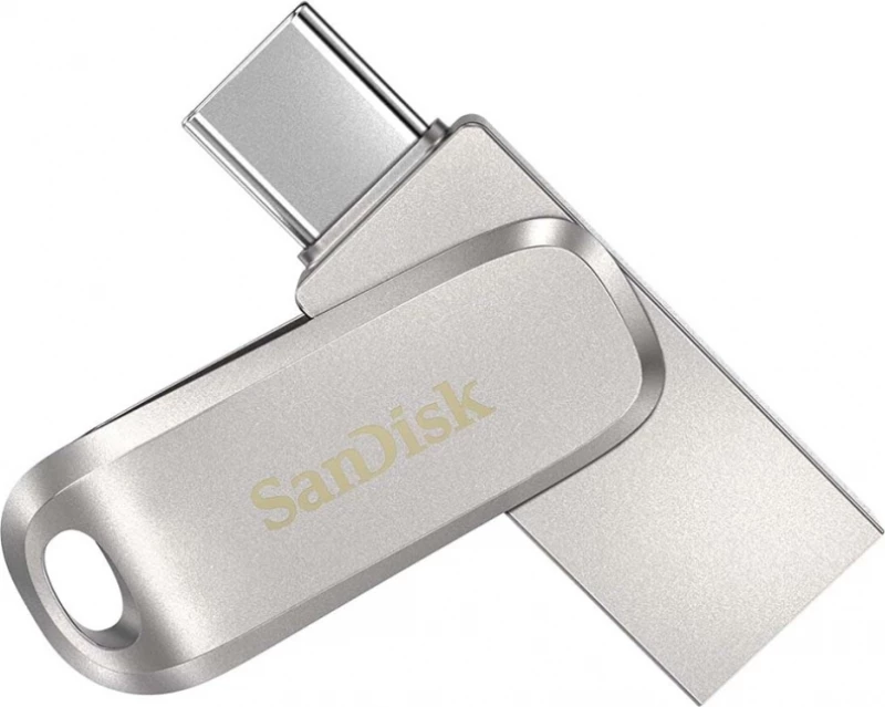 Sandisk Ultra Dual 64GB USB 3.1 Ασημί