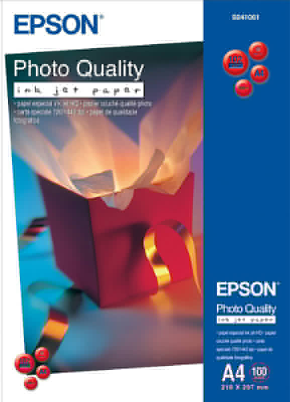 Epson Photo Quality Paper A4 102gr 100 Φύλλα