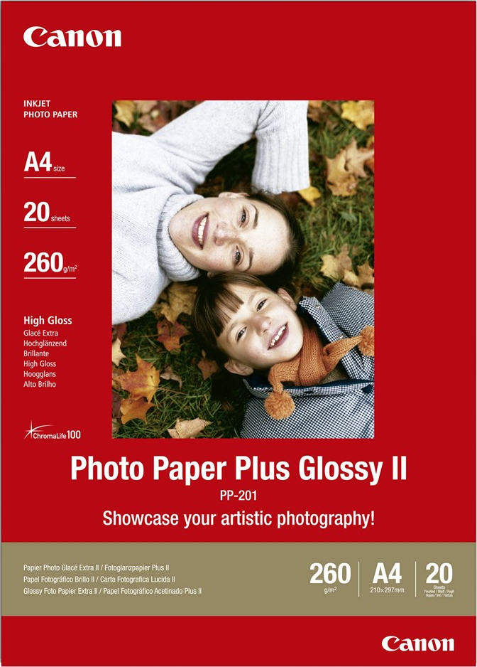 Canon PP-201 Photo Paper Plus ΙΙ 13x18 265gr 20 Φύλλα