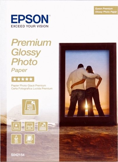 Epson Premium Glossy Photo Paper 13x18 255gr 30 Φύλλα