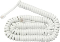 Καλώδιο 4P4C Spiral 3.5m Λευκό